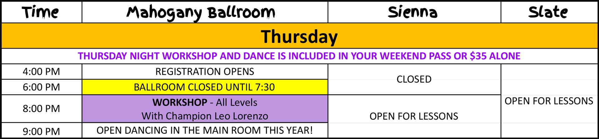 thursday